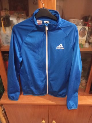 Chaqueta Adidas niño azul