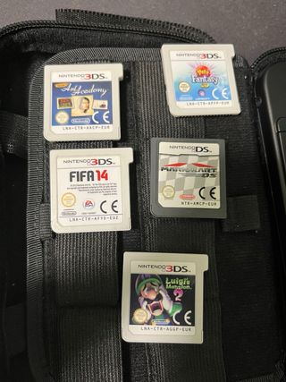 Nintendo 3DS XL Azul y Negro