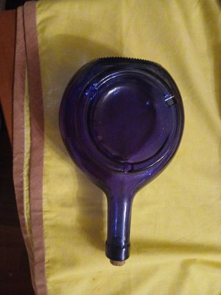 Cenicero Jarron azul cobalto