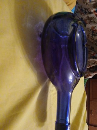 Cenicero Jarron azul cobalto