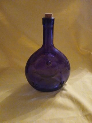 Cenicero Jarron azul cobalto