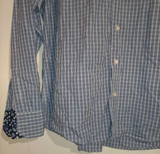 Camicia Cotton & Silk a quadri vintage