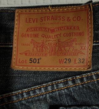 Dos Vaqueros Levi's 501 y 502 
T 29x32 hombre 