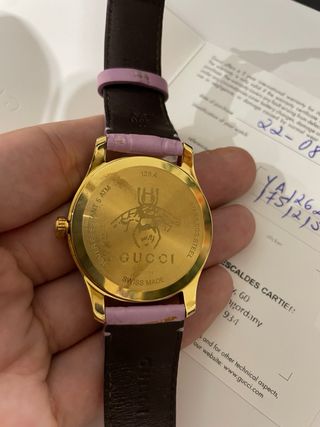 Reloj Gucci GG Rosa Oro