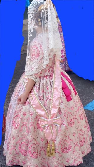 Traje de Fallera Niña 8-10 años.