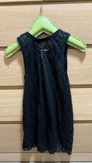 Top Diesel Negro Encaje