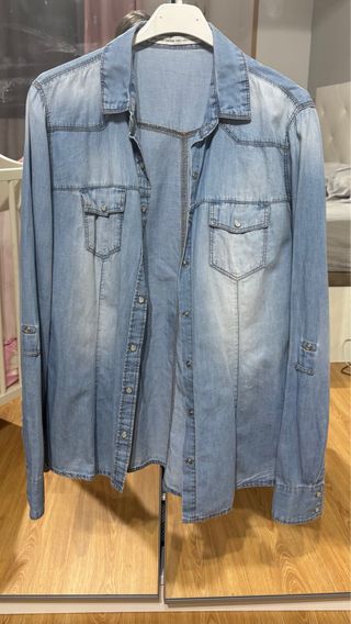 Camisa Vaquera Azul claro