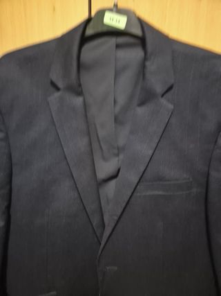 Chaqueta de vestir azul elegante Slim fit