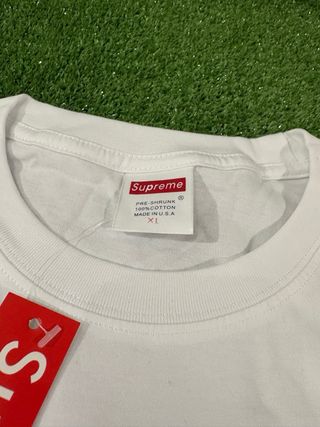 Camiseta Supreme Blanca