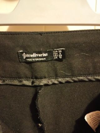 Pantalón de traje talle alto