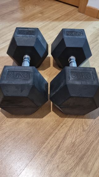 Mancuernas 35kg cada (Par)