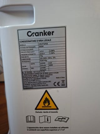 Condizionatore portatile 9000 Cranker CRCPTDP26