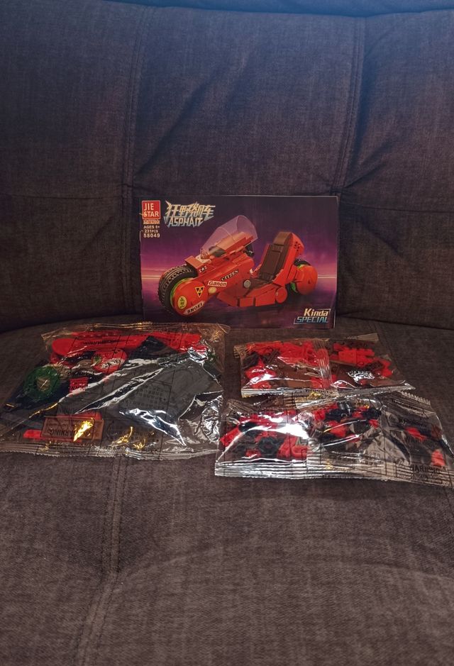 Bloques Moto Akira - Neo Tokyo Kaneda Bike - Nueva