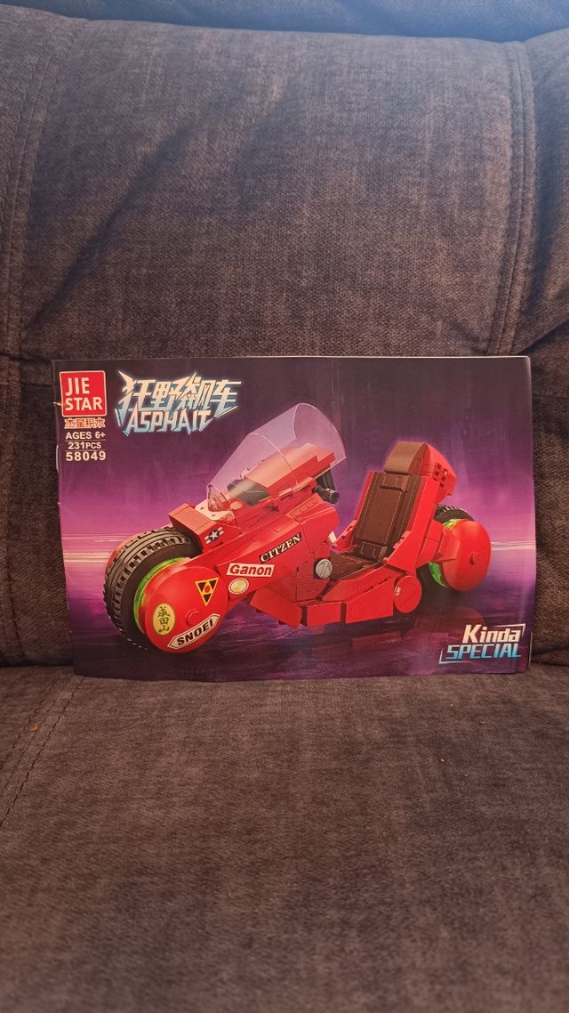 Bloques Moto Akira - Neo Tokyo Kaneda Bike - Nueva