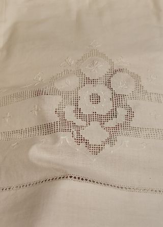 2 Lenzuola Sfilato Siciliano