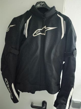 Chaqueta Moto Hombre Alpinestars Negra