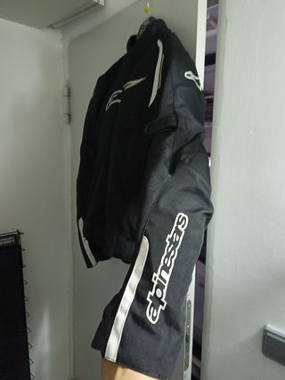 Chaqueta Moto Hombre Alpinestars Negra