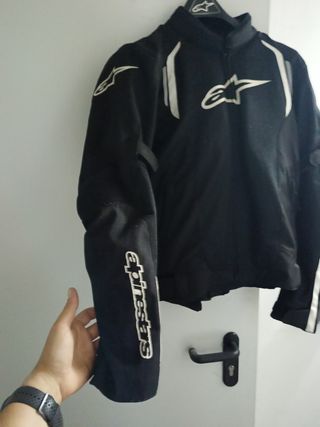 Chaqueta Moto Hombre Alpinestars Negra