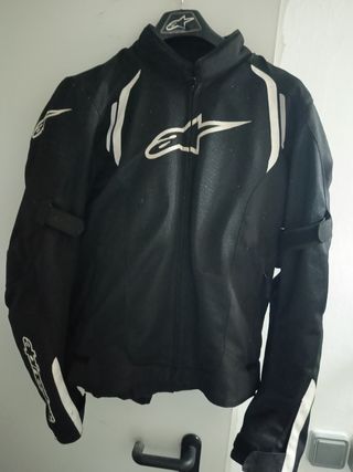 Chaqueta Moto Hombre Alpinestars Negra