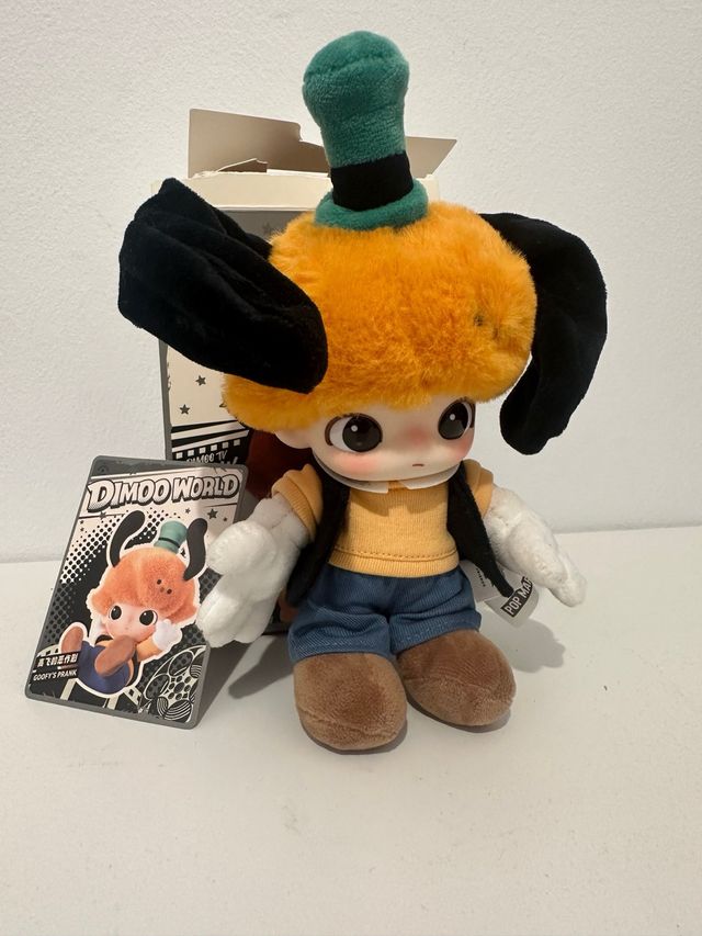 PopMart Dimoo World Disney Peluche Goofy