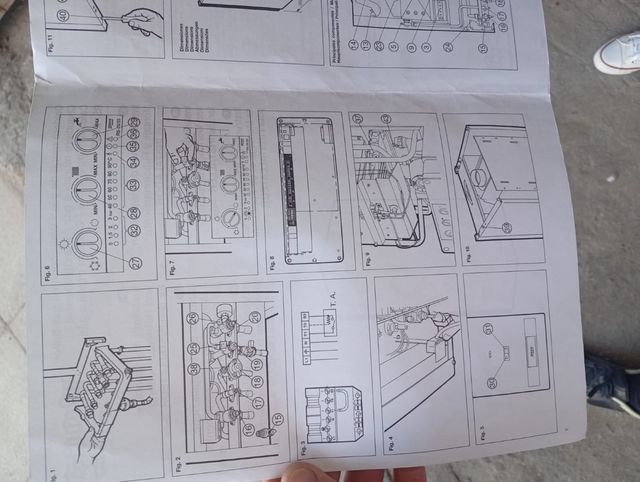 Caldera de gas Roca blanco