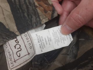 Macacão térmico camuflado para esperas