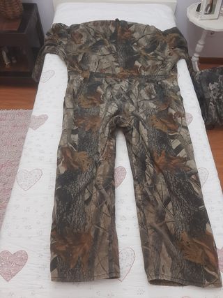 Macacão térmico camuflado para esperas