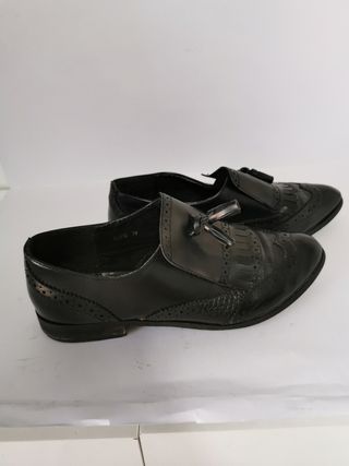 Zapatos Bom Bom Chic Talla 39 Negros.