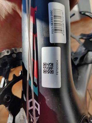 Bicicleta carretera carbono Felt FR3 disc