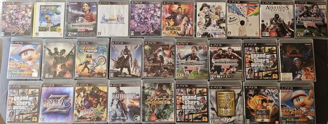 Lote 34 juegos PS3 japoneses completos REGION FREE