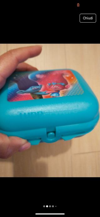 Contenitori Tupperware Bimbi Trolls