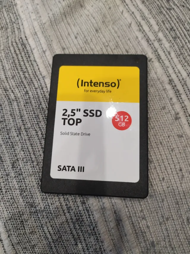 Disco duro SSD 512GB intenso 512gb