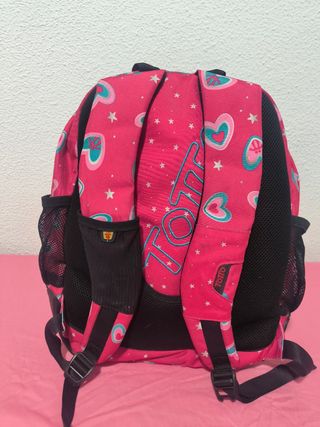 Mochila Totto Rosa y Turquesa