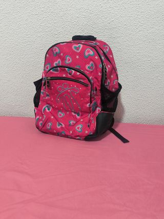 Mochila Totto Rosa y Turquesa
