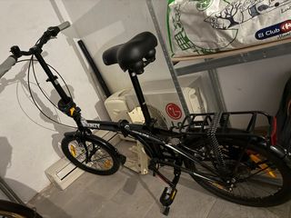 Bicicleta Plegable Monty Negra
