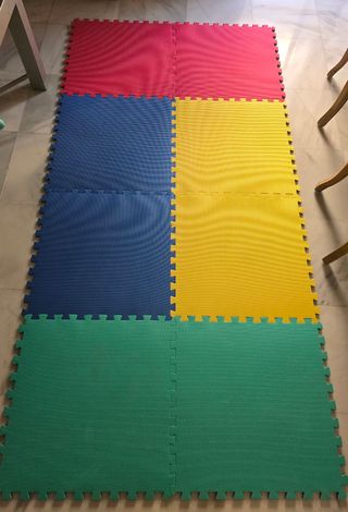 Alfombra Puzzle Suelo Bebé Infantil