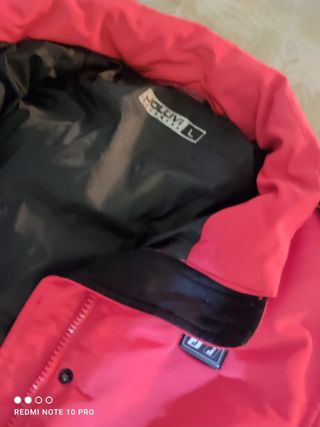 Chaquetón Joluvi Invierno Calefactora Rojo