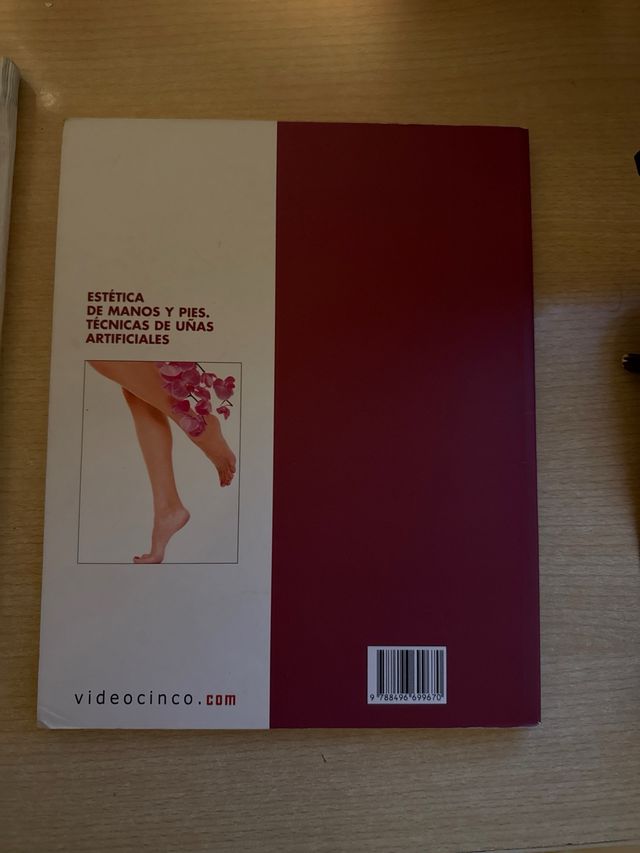 Libro Estética de Manos y Pies Técnicas Uñas Artif