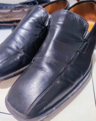 Mocasines negro de vestir Gonzalo. Piel. Talla 40.