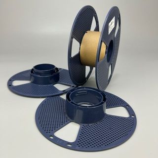 4 Bobine Filamento 3D Vuote Nere