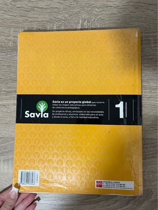 Matemáticas I. 1 Bachillerato. Savia