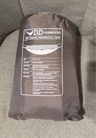 DD Hammocks Travel Bivi Coyote Brown