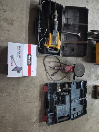 Lote herramientas obra