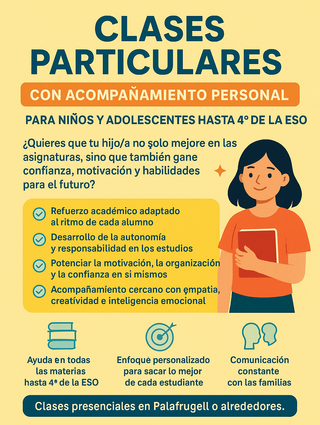 Clases Particulares con Acompañamiento Personal
