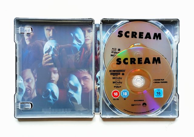 Steelbook Scream 4K UHD + Blu-ray