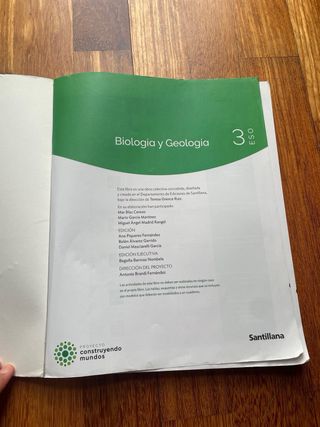 Libro de Biología y geología 3 eso (pack)