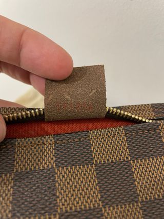 Bolso Louis Vuitton Damier Ebene Trousse 