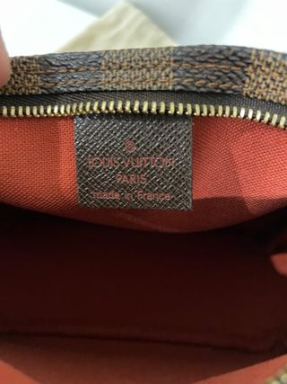 Bolso Louis Vuitton Damier Ebene Trousse 