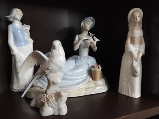 Statuine decorative in porcellana di Lladro