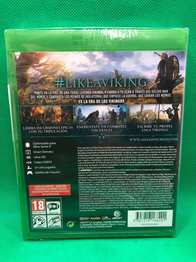 Assassin's Creed Valhalla Xbox NUEVO